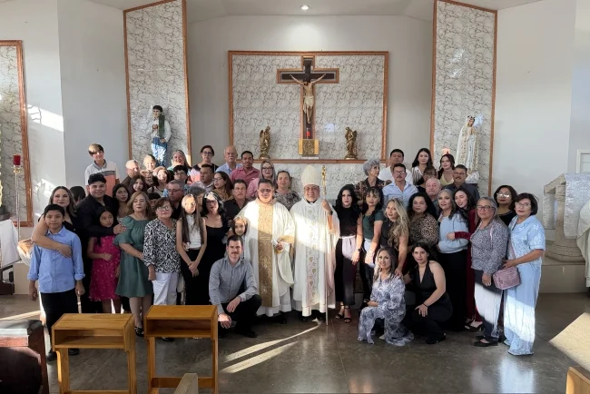Entre fe y servicio: Padre Edgardo Gámez conmemora nueve años de ministerio en Nogales