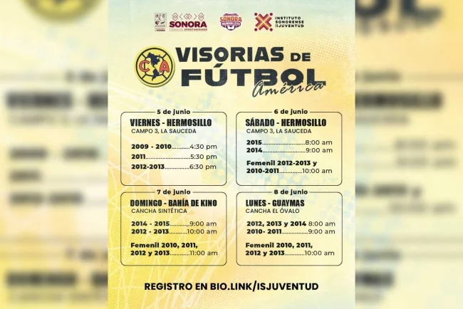 Abren oportunidad a jóvenes sonorenses para acercarse al futbol profesional