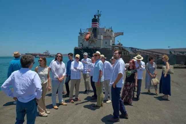 Puerto de Guaymas se consolida como eje estratégico tras visita de embajadores europeos