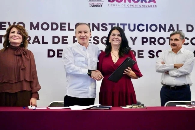 Impulsa Durazo reforma histórica para transformar la protección civil en Sonora