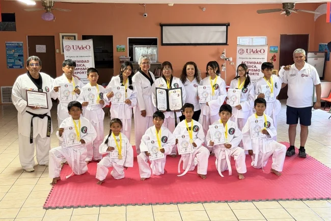 Impulsan formación emocional con taekwondo para menores migrantes