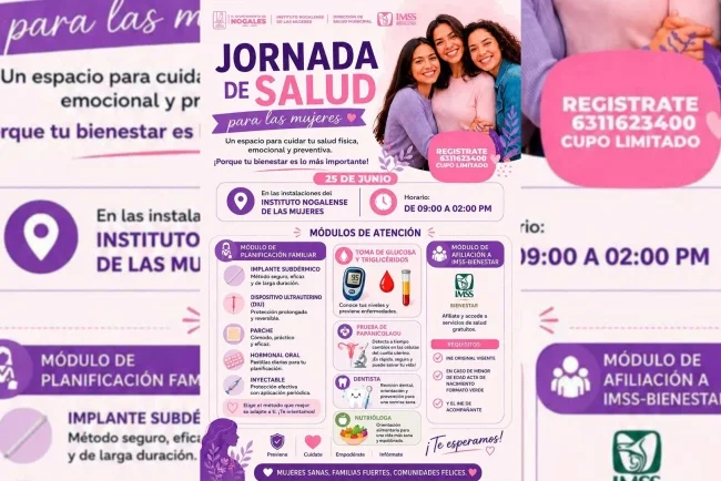 Acercarán servicios de salud y planificación familiar a mujeres nogalenses