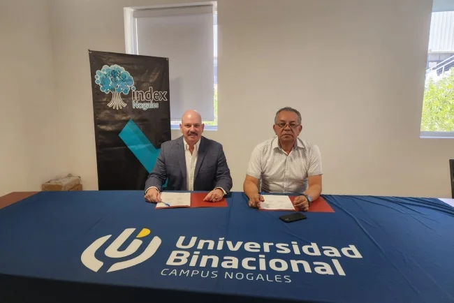 Index Nogales fortalece alianza con Universidad Binacional para impulsar la formación profesional
