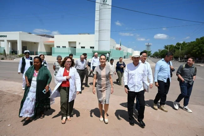 Presentan Durazo a Sheinbaum avances de IMSS-Bienestar en Sonora