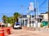 Habilitan carril provisional junto a obra de modernización en Nogales