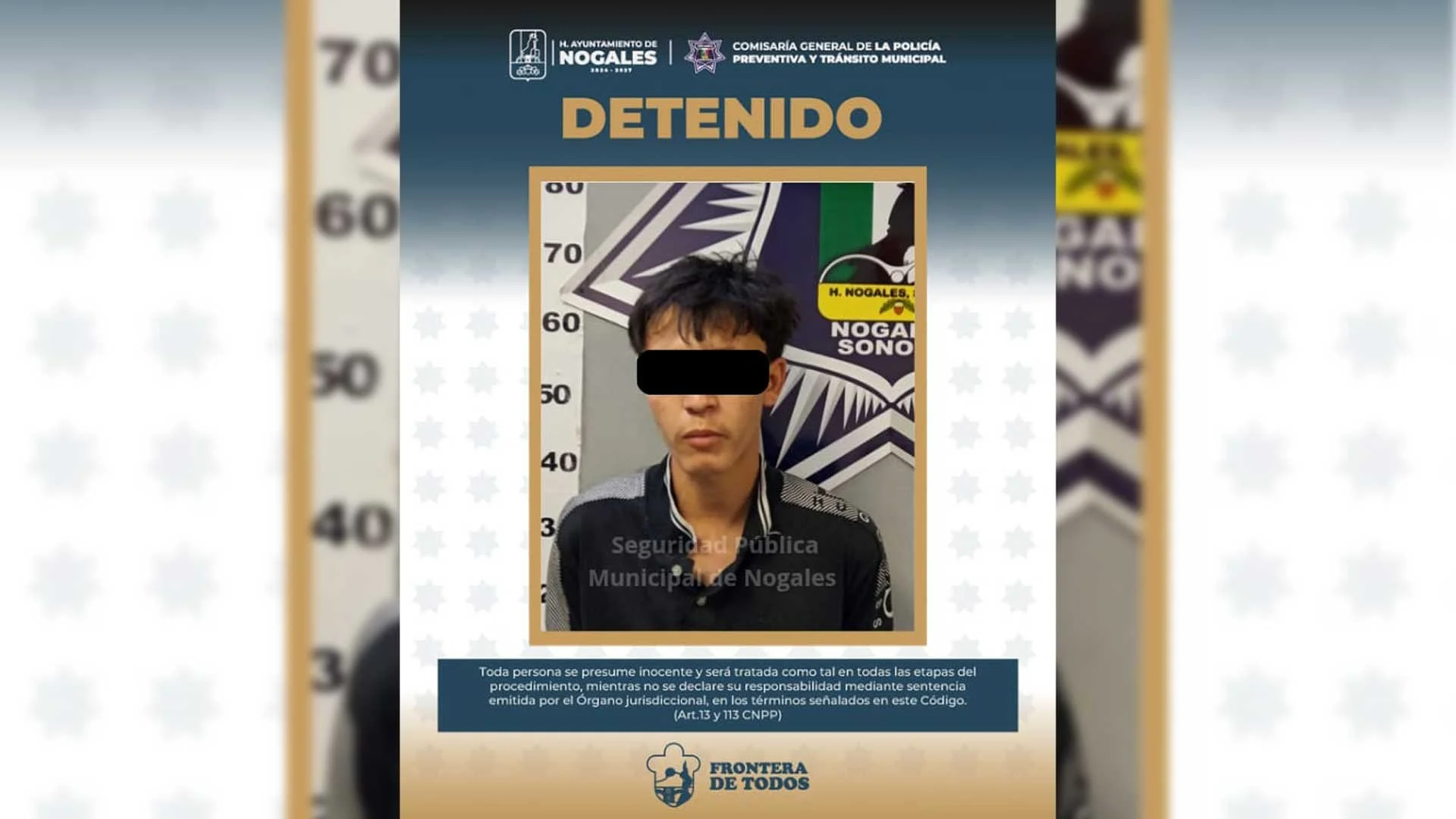 Cae sujeto por incumplir medida de protección en caso de violencia familiar