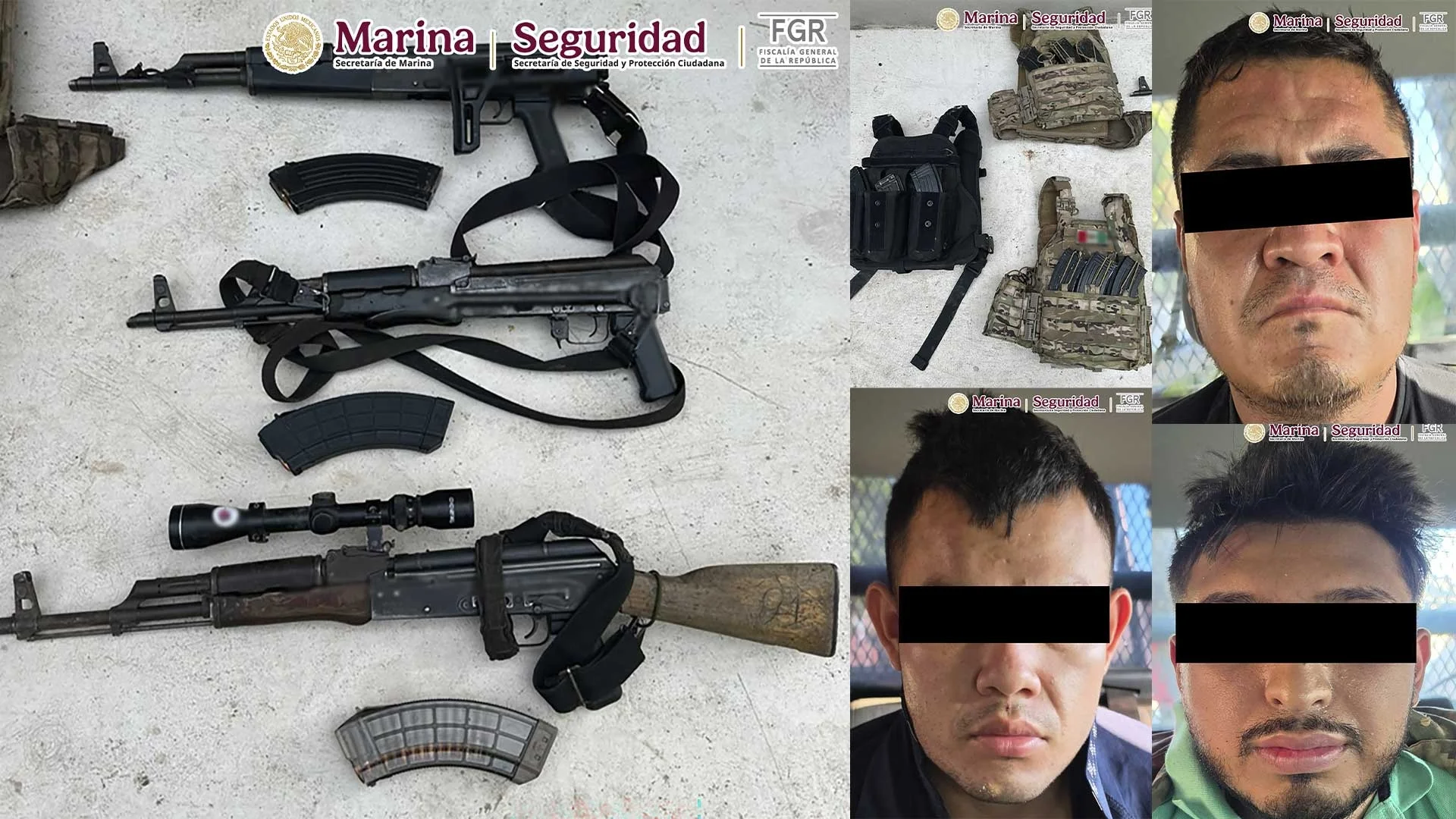 Ataque a personal naval deja un marino muerto; capturan a tres presuntos delincuentes en Sinaloa