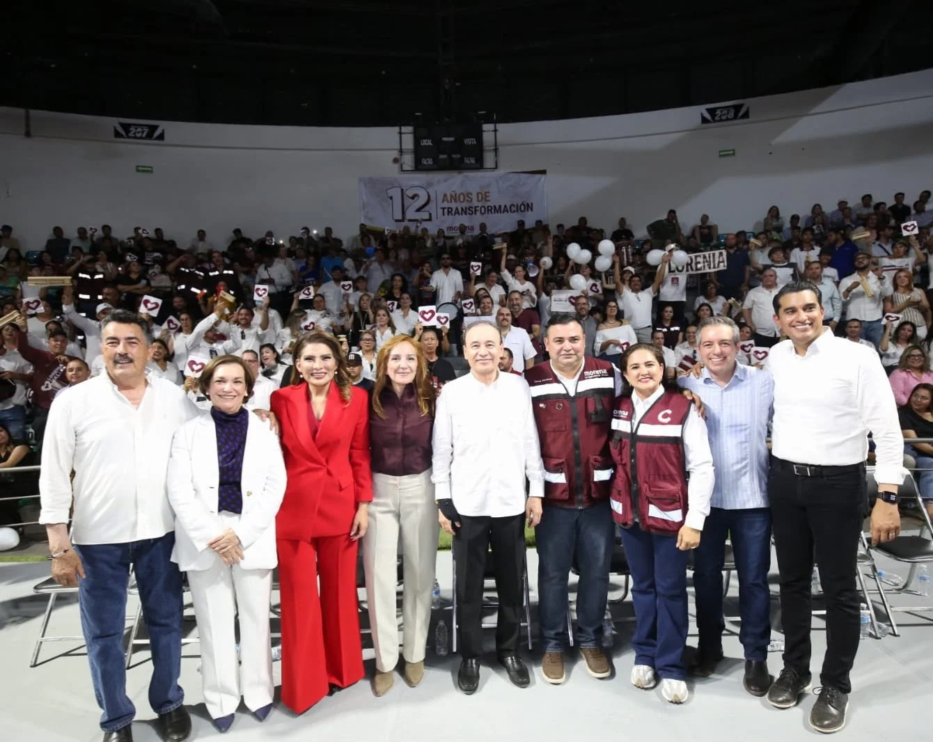 Morena celebra 12 años como vehículo de las aspiraciones del pueblo: Valles
