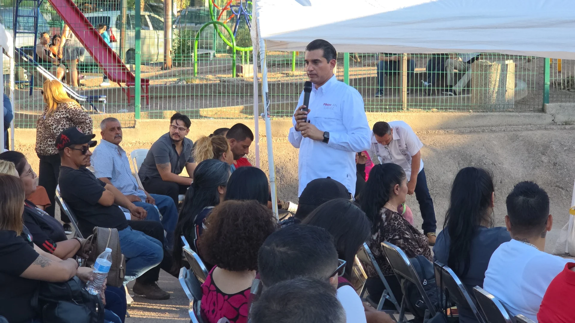 Froylán Gámez destaca unidad y escucha ciudadana durante visita a Nogales