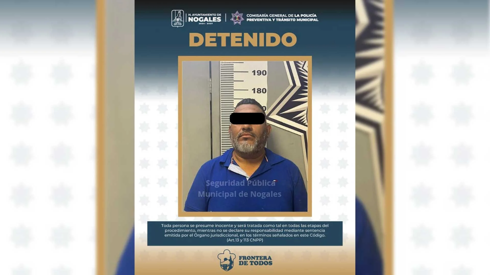 Hombre termina detenido por atacar a policías tras ser sorprendido ingiriendo alcohol