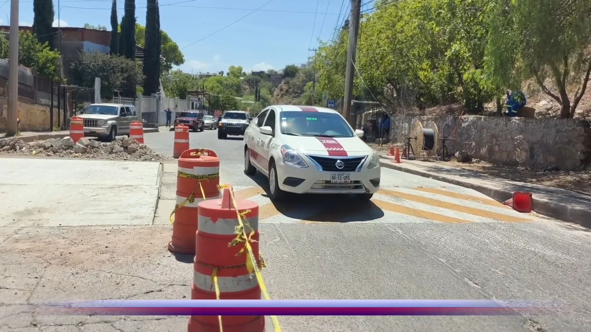 Aclaran funcionamiento de paso peatonal y descarta fallas en obras por lluvias