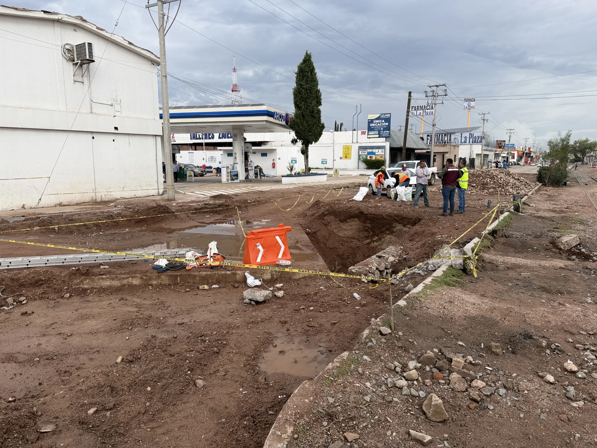 Lluvias dejan daños en embovedado; reparación dependerá de evaluación técnica