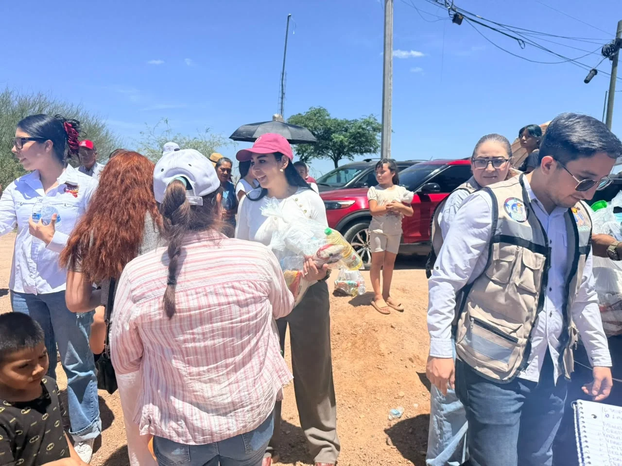 Angélica Burgos impulsa jornada de ayuda para familias de la Colosio