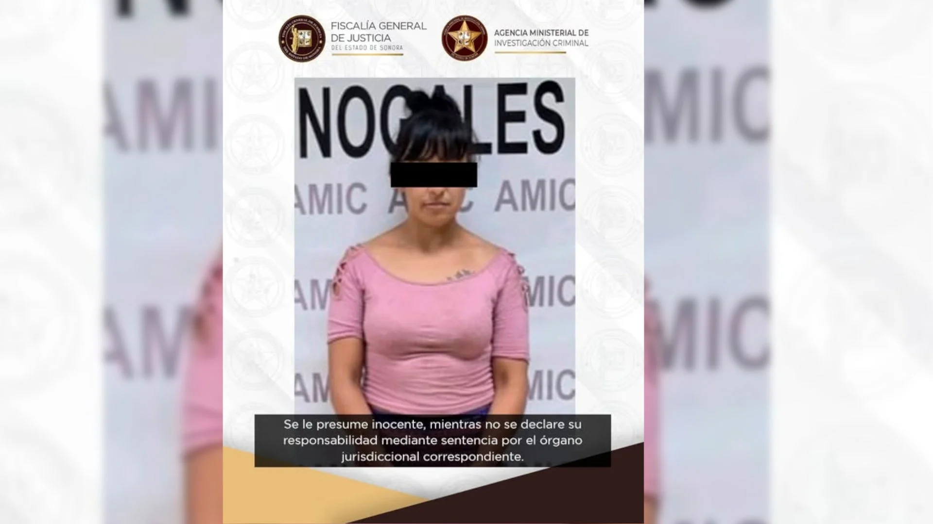 Prisión preventiva para mujer señalada por privar de la libertad y agredir a una joven en Nogales