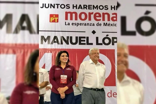 Conmemora Lorenia Valles aniversario del triunfo electoral de López Obrador
