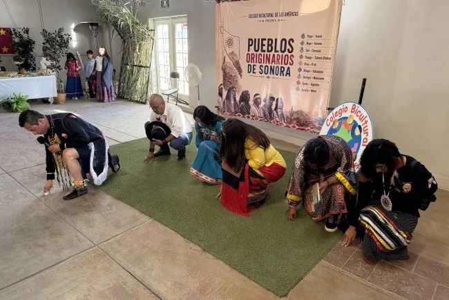 Llevan la historia viva del pueblo Lipan Apache a las aulas de Cananea