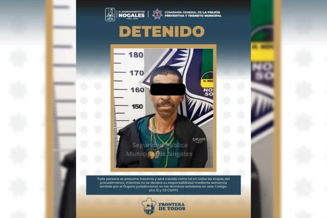 Frustran robo en casa rodante y entrega al presunto responsable a la policía