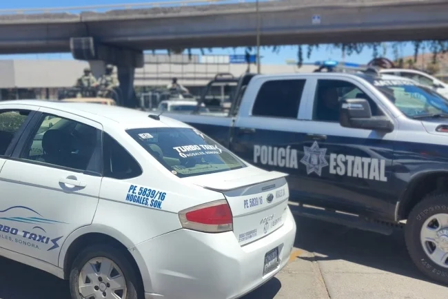 Operativo contra transporte irregular deja decenas de vehículos asegurados en Nogales