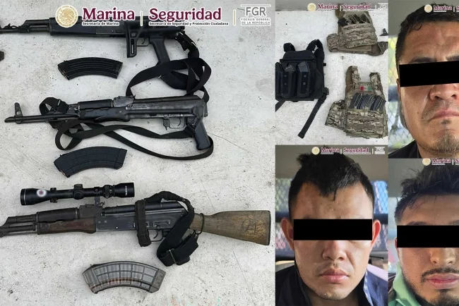 Ataque a personal naval deja un marino muerto; capturan a tres presuntos delincuentes en Sinaloa
