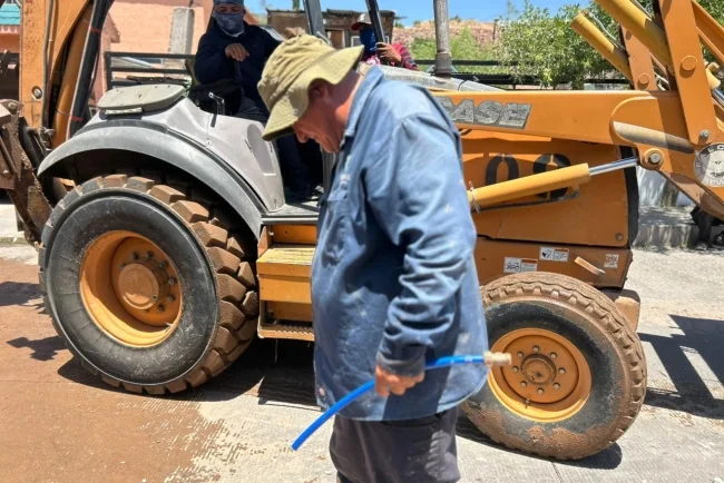 Mesa del Agua supervisa obras para mejorar suministro en Bellotas y San Sebastián