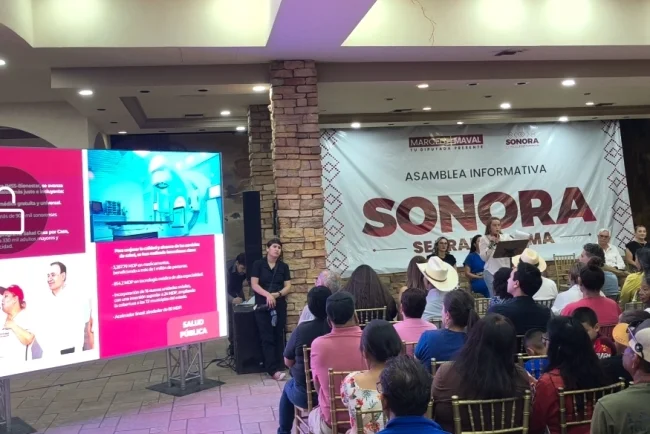 Expone Marcela  Valenzuela avances en educación y salud en Sonora