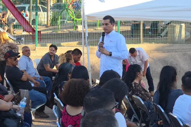 Froylán Gámez destaca unidad y escucha ciudadana durante visita a Nogales