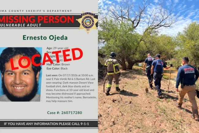 Confirman identidad de víctima arrastrada por la corriente en Arizona
