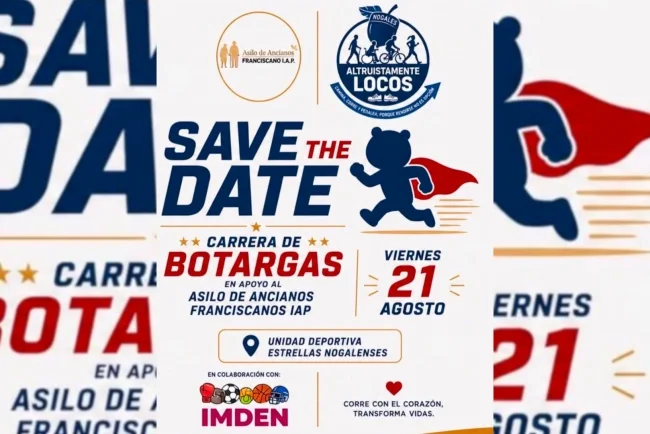 Carrera de Botargas busca recaudar apoyo para adultos mayores en Nogales
