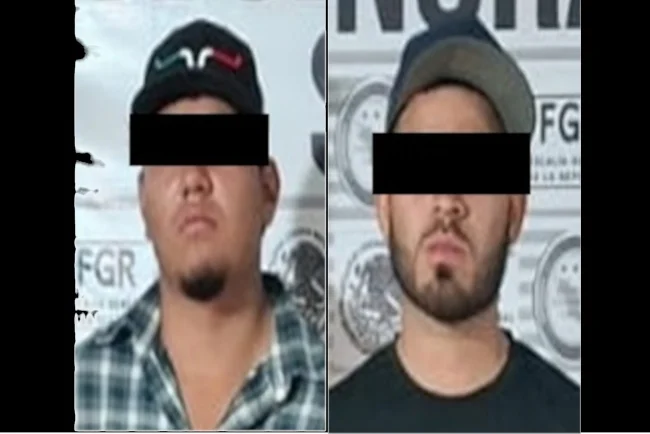 Detienen a dos presuntos armados y aseguran pistola y camioneta en Nogales