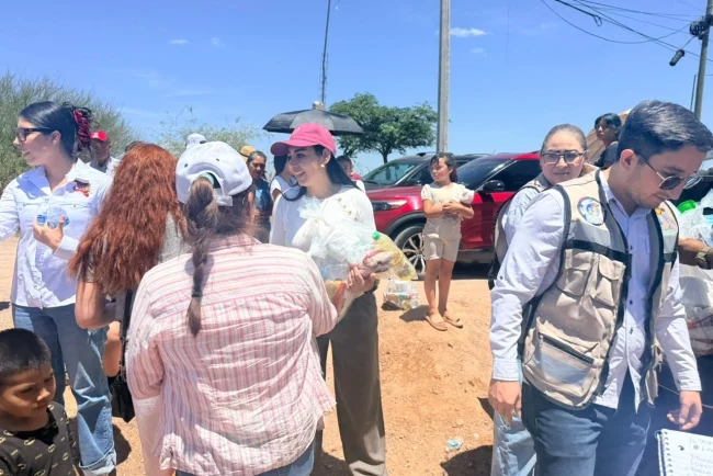 Angélica Burgos impulsa jornada de ayuda para familias de la Colosio