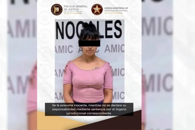 Prisión preventiva para mujer señalada por privar de la libertad y agredir a una joven en Nogales