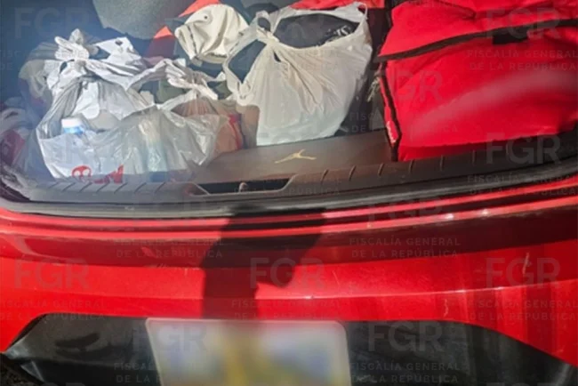 Capturan en Santa Ana a conductor con arma y municiones rumbo a Nogales