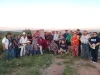 Yoremes de la frontera avanzan en la creación de su nuevo espacio ceremonial