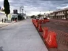 Juan Gim supervisa reapertura de carril en Plutarco Elías Calles