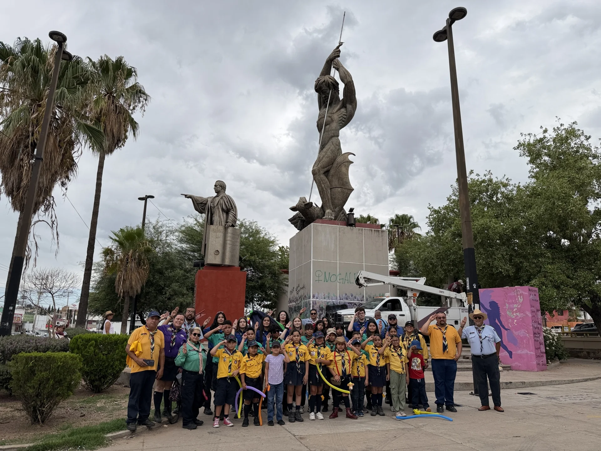 Scouts de Nogales celebran su legado con homenaje al "Mono Bichi"