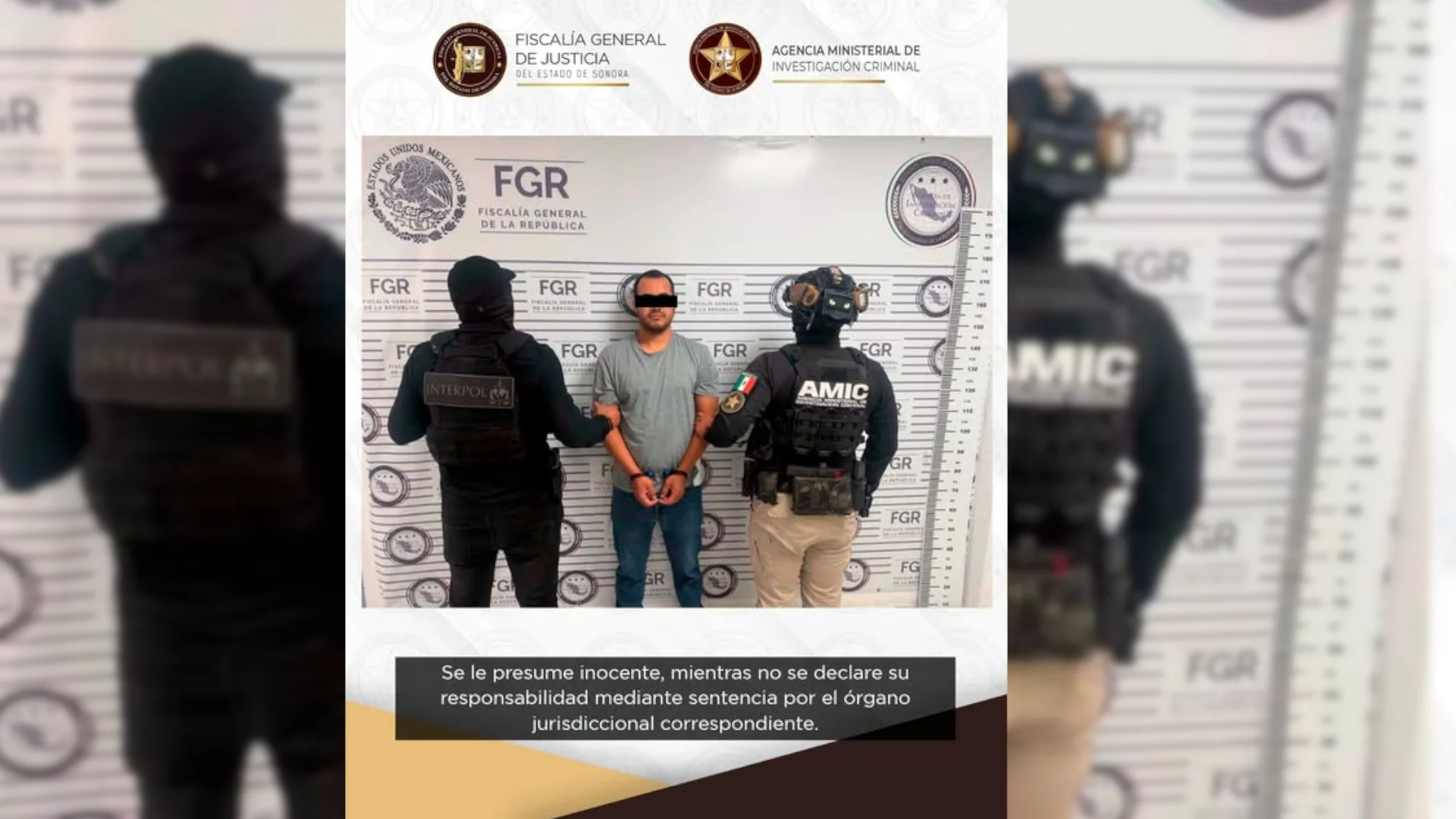 Detienen en Nogales a presunto integrante de grupo criminal requerido por EE. UU.