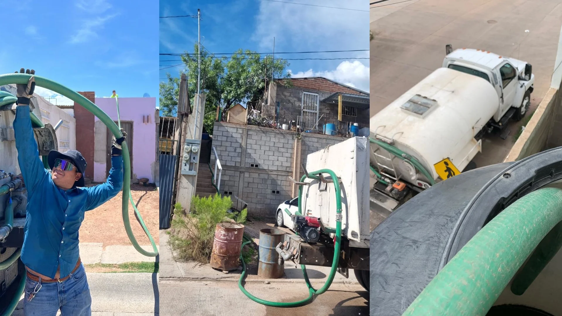 Mantiene OOMAPAS reparto de agua en pipas para familias de Las Pitayas