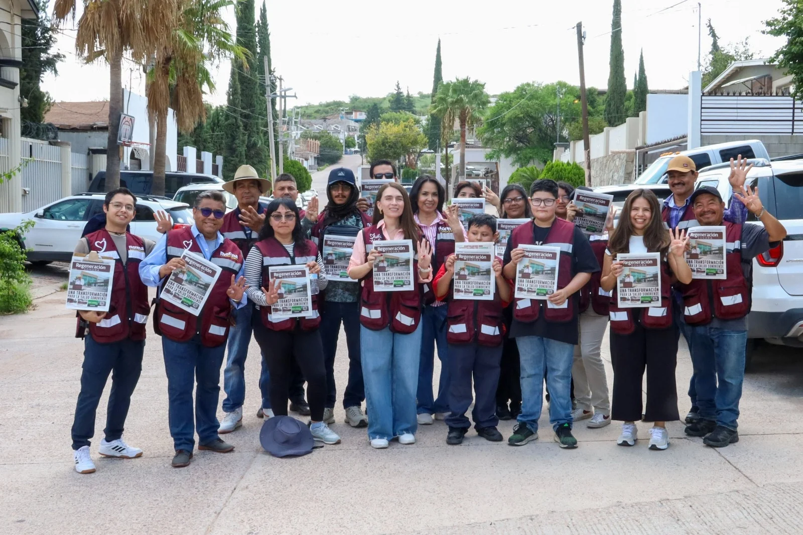 Julia Huerta apuesta por cuentas claras y continuidad del proyecto de Morena en Nogales