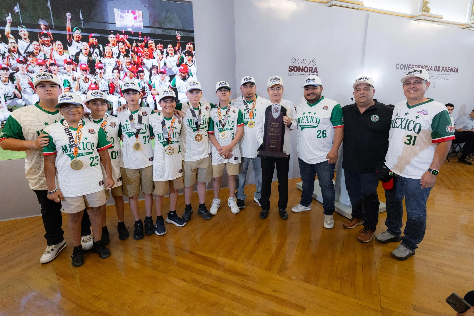 México conquista el Mundial Cal Ripken U12 con talento sonorense