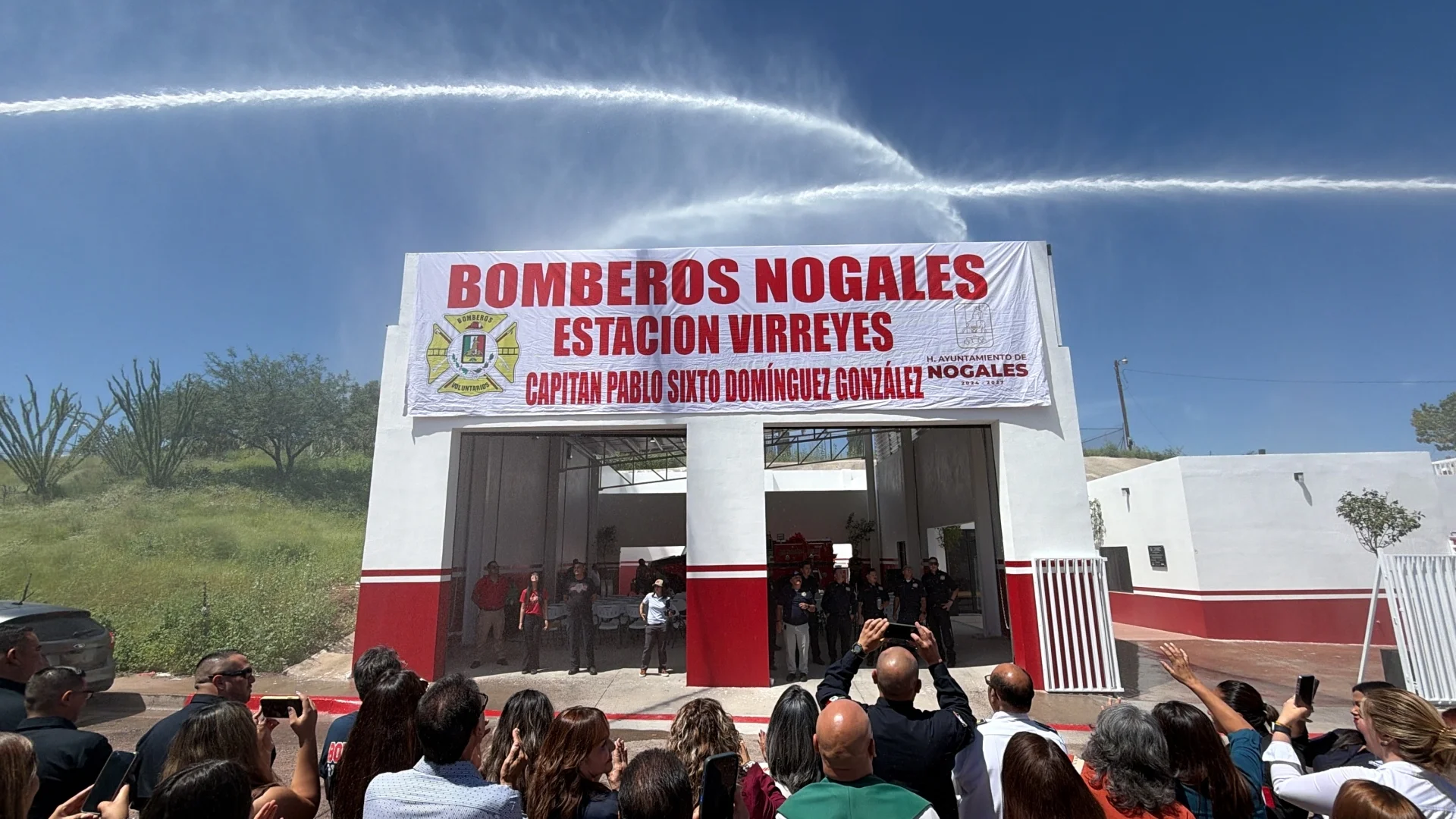 Con inversión de 4 millones de pesos, Nogales inaugura sexta estación de Bomberos