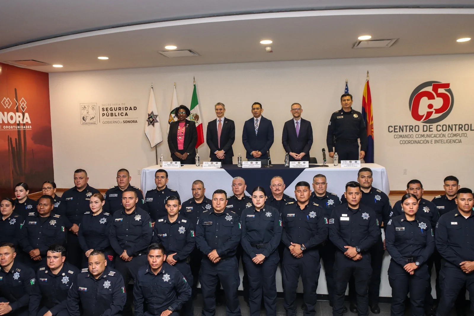 Fortalecen cooperación Sonora-Estados Unidos con capacitación en inglés a policías fronterizos