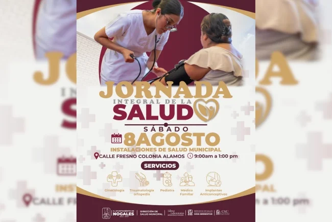 Llaman a fortalecer la prevención con jornada gratuita de salud en Nogales