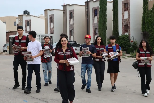 Angélica Burgos destaca el respaldo ciudadano durante recorridos con brigadas de Morena