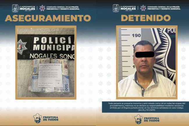 Detienen a hombre tras presunto fraude de 150 mil pesos a mujer de 81 años