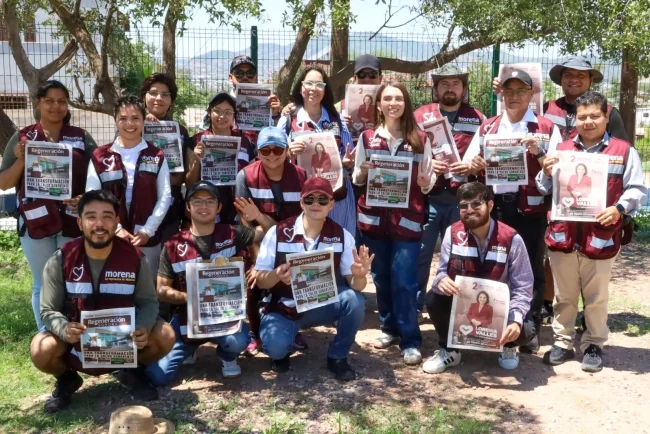 Julia Huerta pisa territorio y fortalece cercanía de Morena con vecinos de Nogales