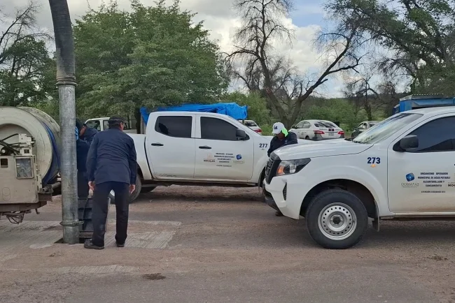 Realizan pruebas para normalizar el abasto de agua en el sector Las Pitayas