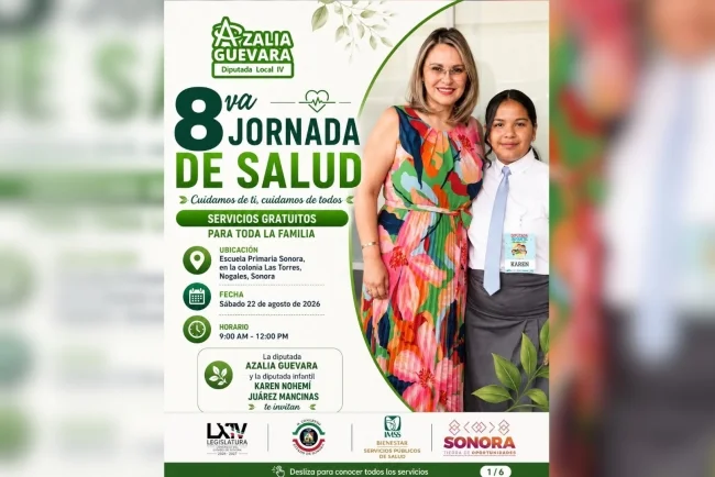 Azalia Guevara acercará servicios de salud y apoyo social a familias de Las Torres