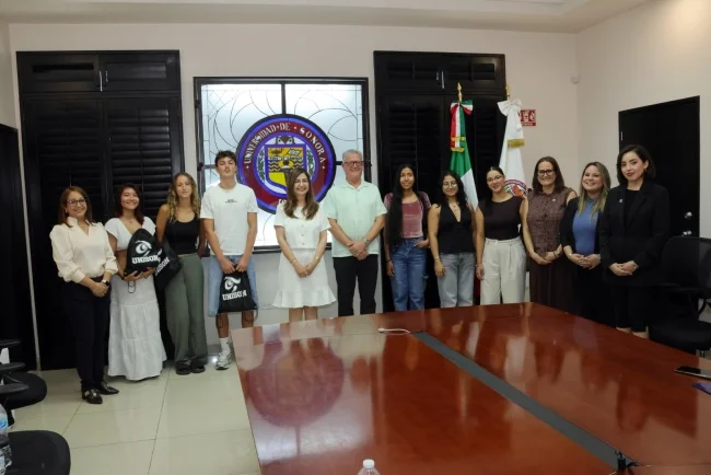 Estudiantes de México y otros países llegan a Unison para el semestre 2026-2