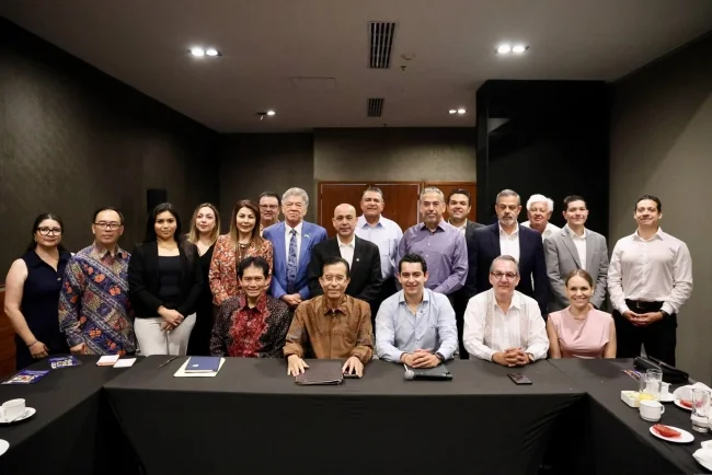 Alfonso Durazo impulsa relación económica de Sonora con Indonesia