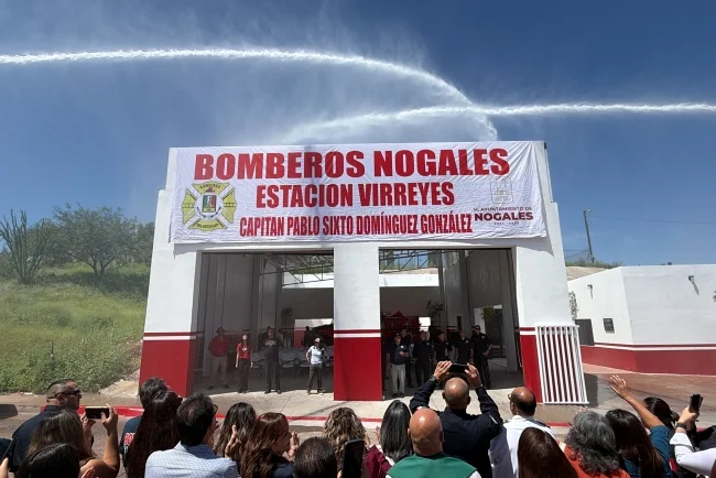 Con inversión de 4 millones de pesos, Nogales inaugura sexta estación de Bomberos